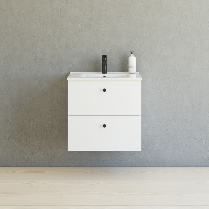 Dansani Luna Dot greb, Ø28 mm, sort