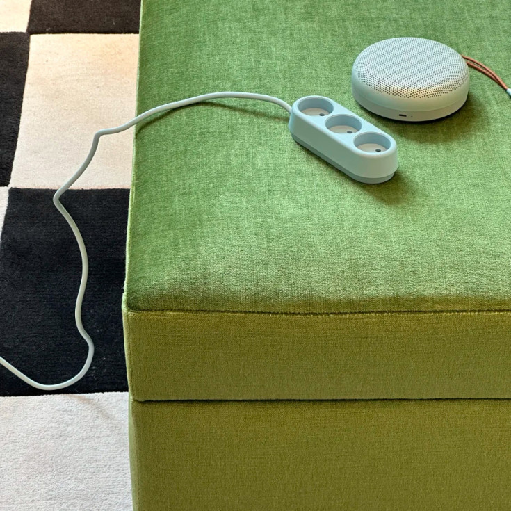 ColorCable stikdåse, grå