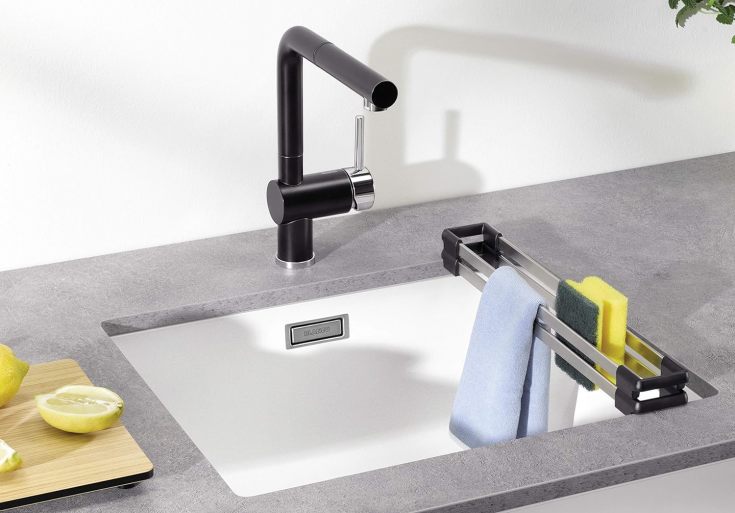 Blanco topskinner, 41,6x6 cm, rustfrit stål