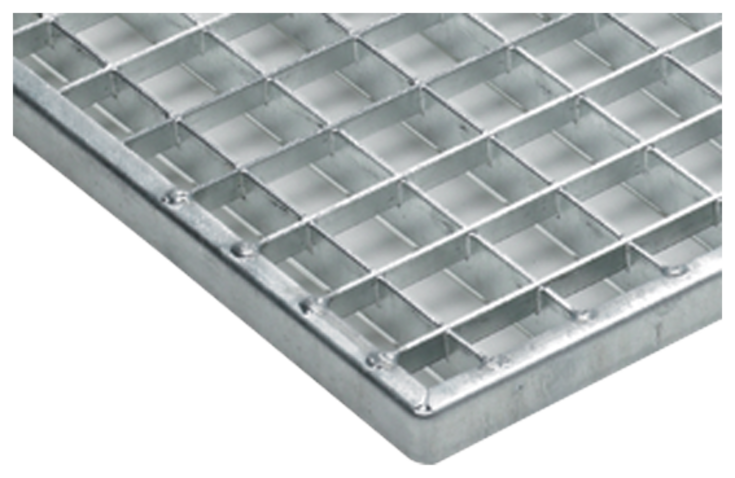 Aco Vario skrapgaller, 75x50 cm, förzinkat stål