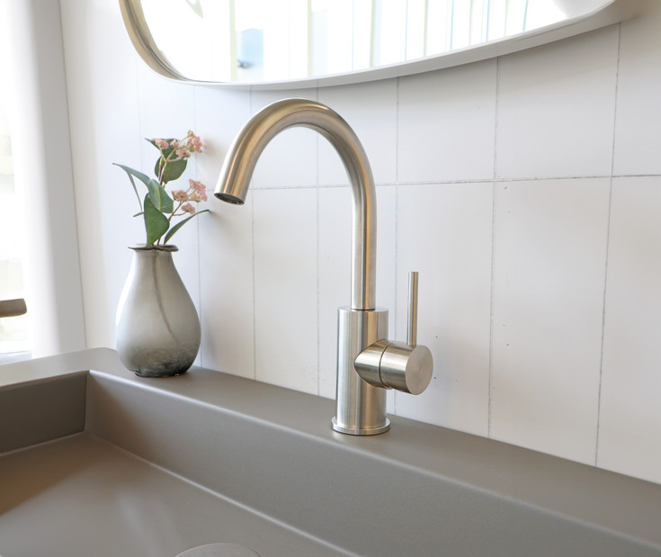 Ivy Concord håndvaskarmatur, stål