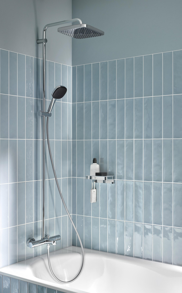 Grohe Vitalio Comfort 250 kararmatur med brusesæt, krom