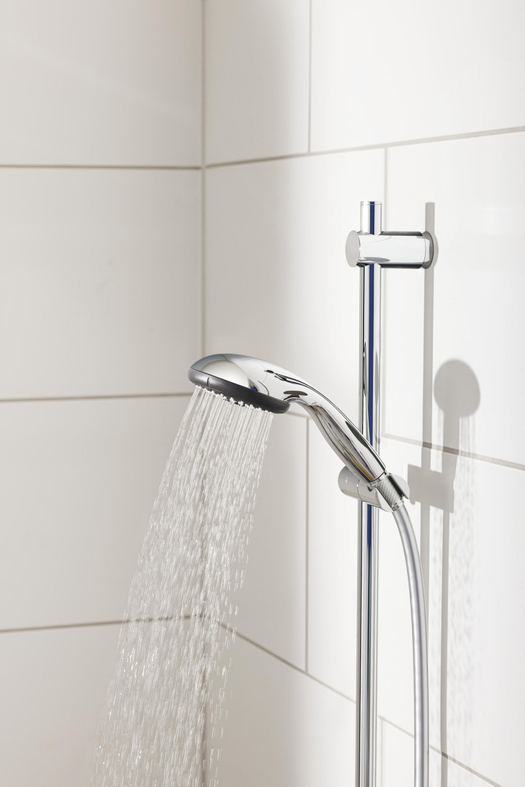 Grohe Vitalio hånddusj, 2 stråletyper, Ø100 mm, krom