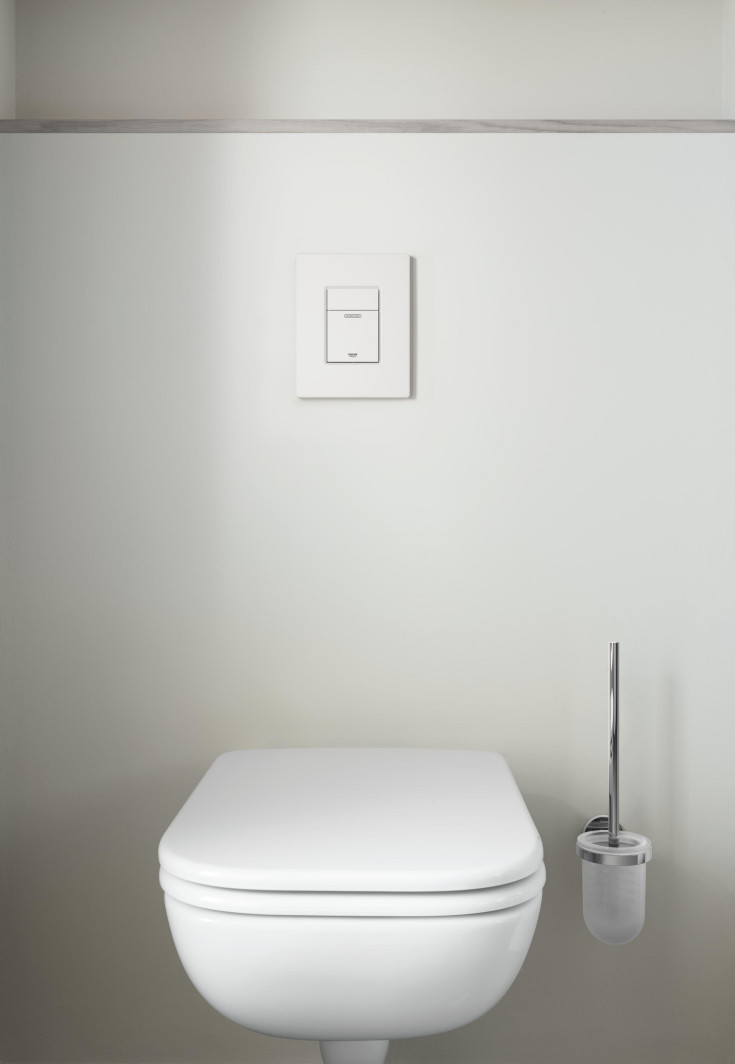 Grohe Start Edge væghængt toilet, uden skyllekant, hvid