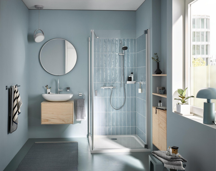 Grohe Precision Trend brusesæt, vandbesparende,  krom