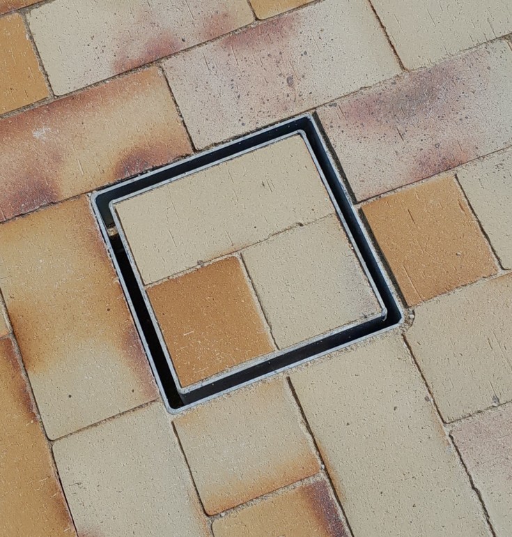 Jesmig minirist Ø160/200 til fliser, fast karm, 10-68 mm