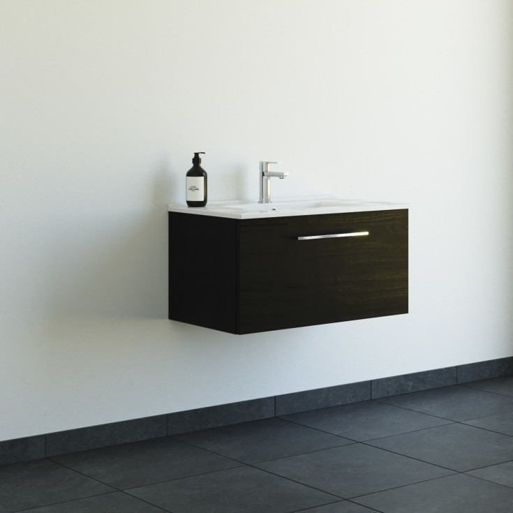 Dansani Mido+ möbelpaket, 81x45,5 cm, svart