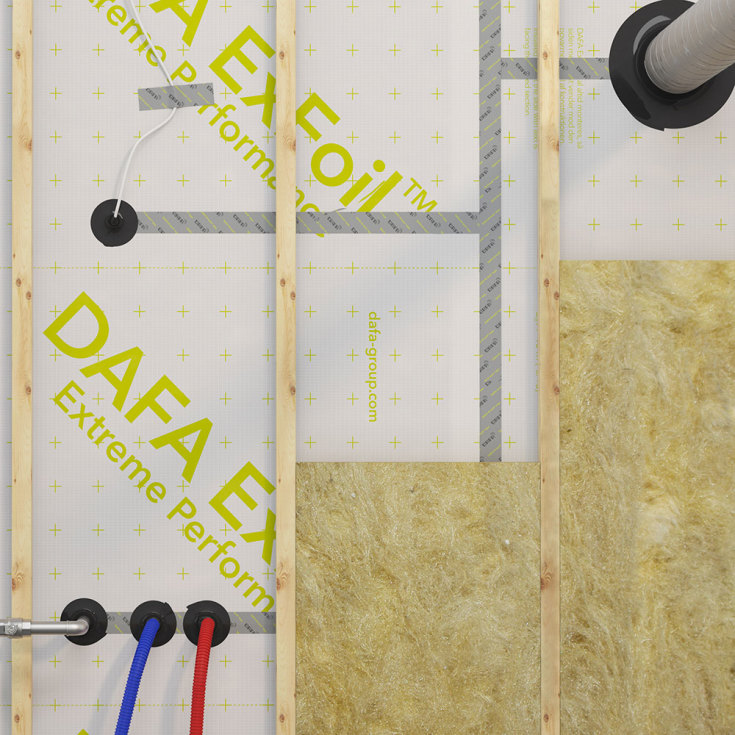 DAFA renoveringsmanchet, Ø300 mm, til rør fra Ø140-180 mm