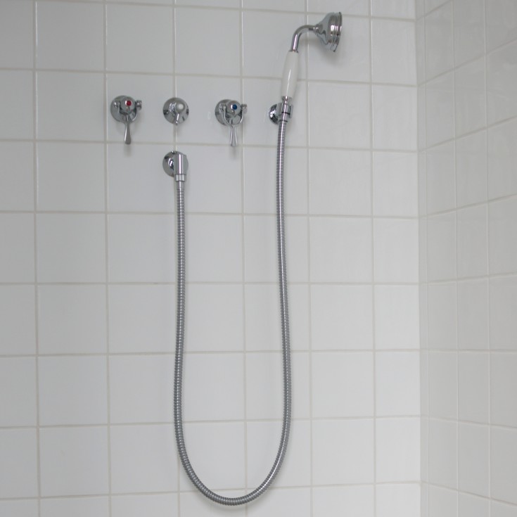 Toni håndbruserholder, krom