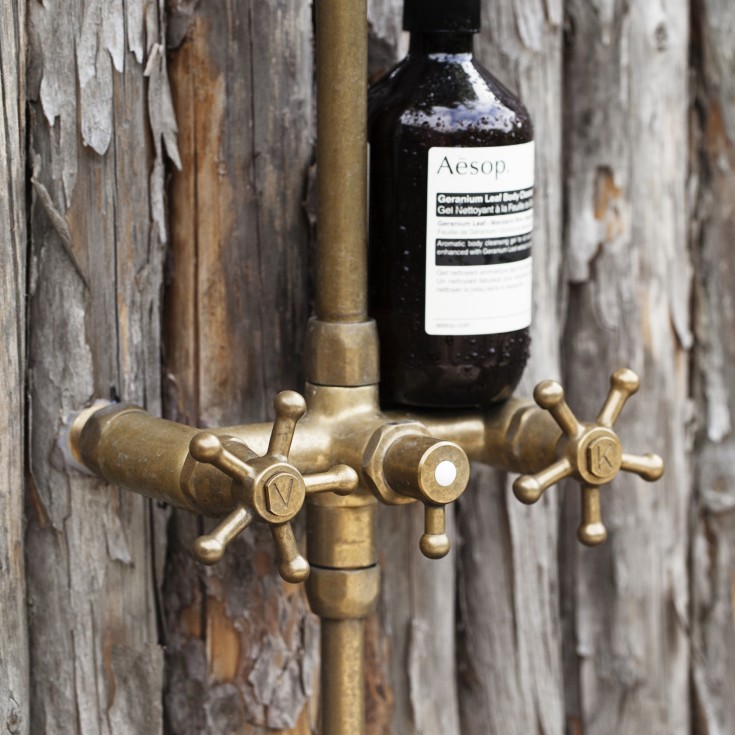 Toni mærkeknapsæt, Christiansborg, messing