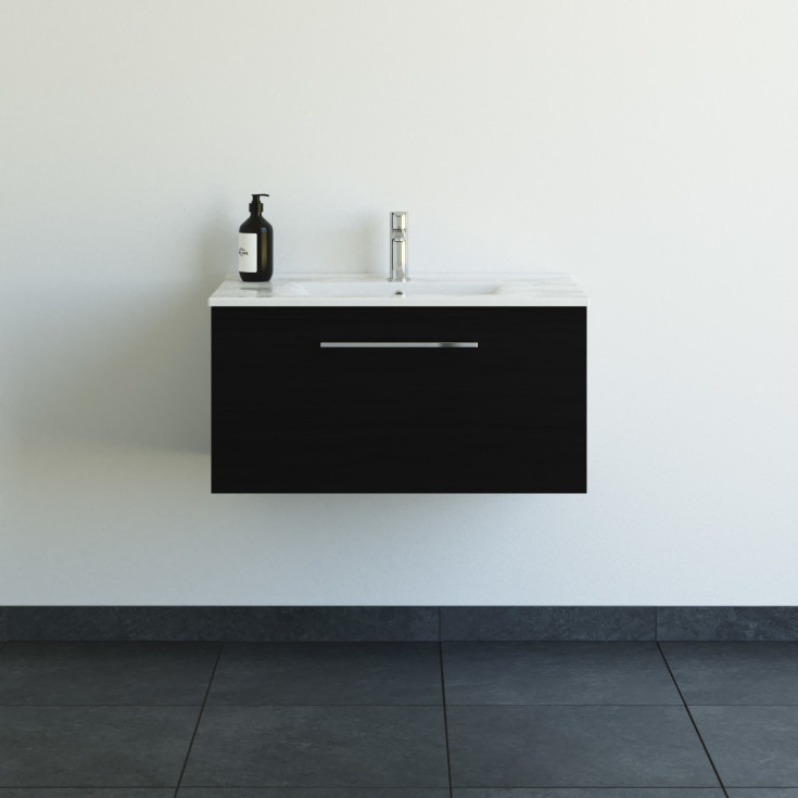 Dansani Mido+ møbelpakke, 81x45,5 cm, sort