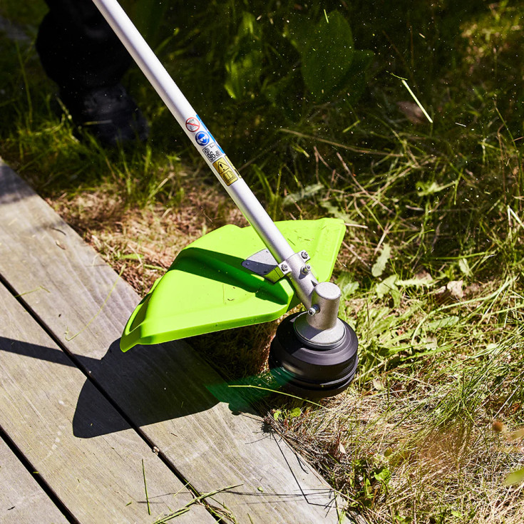 Greenworks grästrimmer 24V, 40 cm, utan batteri