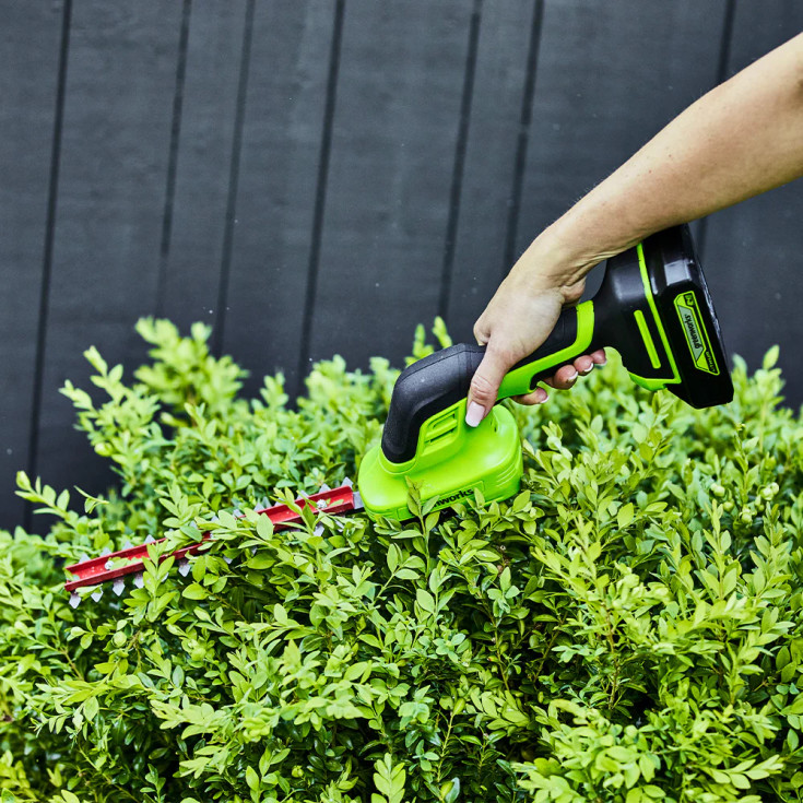 Greenworks multitrimmer 2in1 24V, med batteri og lader