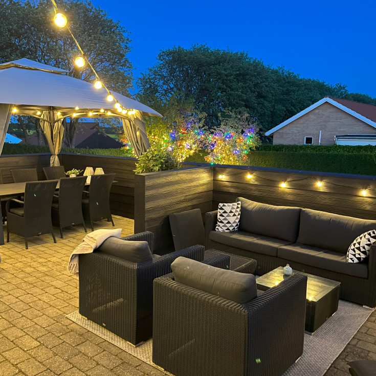 Za-Za ljusslinga, varmt ljus, 10 meter