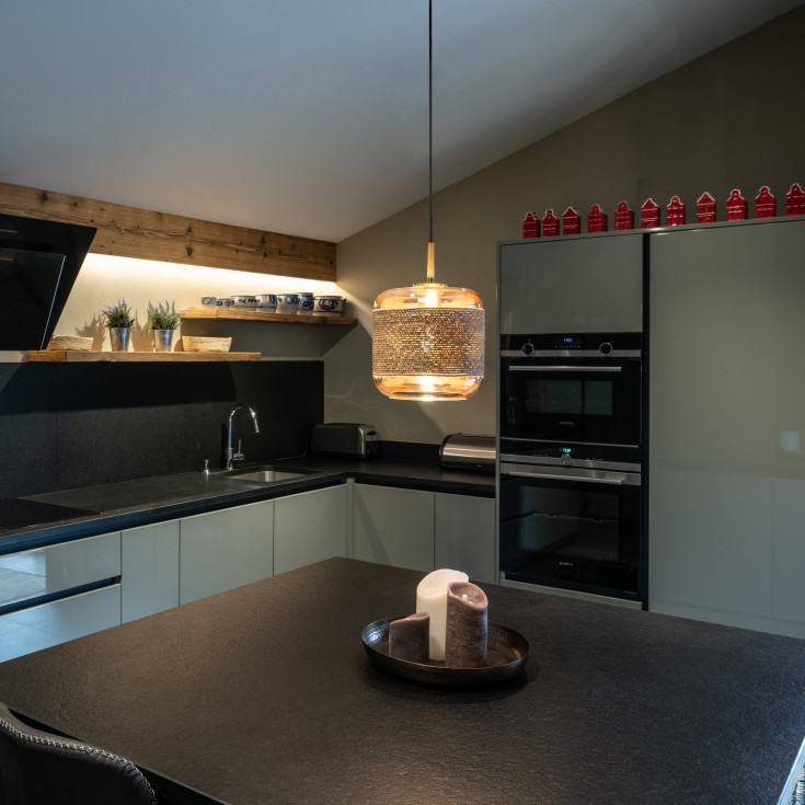 SLV Pantilo Rope pendel, guld, Ø20 cm