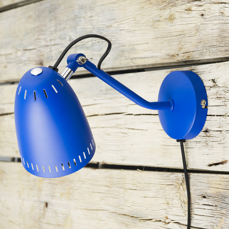 Superliving Dynamo vegglampe, mørkeblå