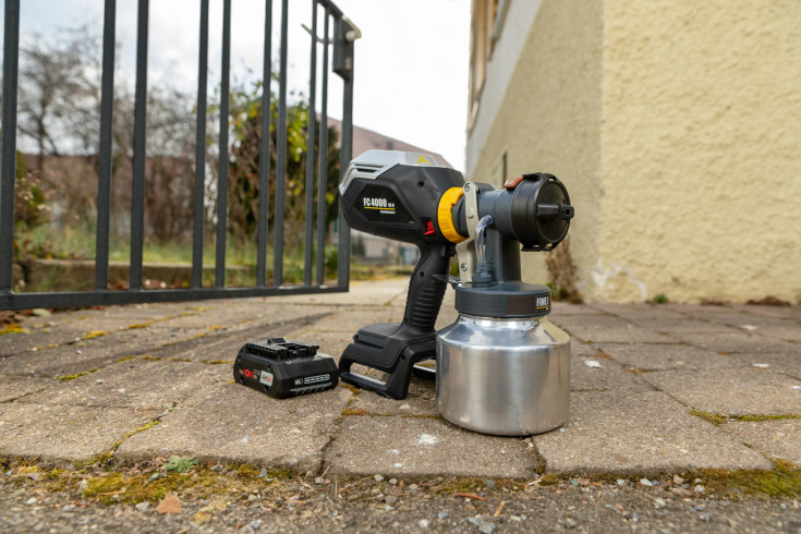 WAGNER sprøjtepistol FinishControl 4000 18V FineSpray kit Akku