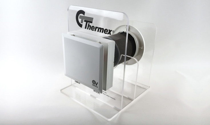 Varmegjenvinning HRW Ø160 Multicom med fjernkontroll