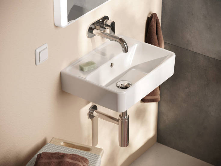 Hansgrohe Xanuia Q tvättställ, 45x34 cm, vit