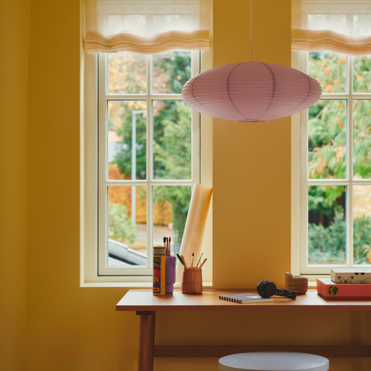 Nordlux Villo rispapirlampe, lilla