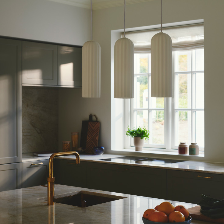 Nordlux Miella langbordspendellampa, hvit