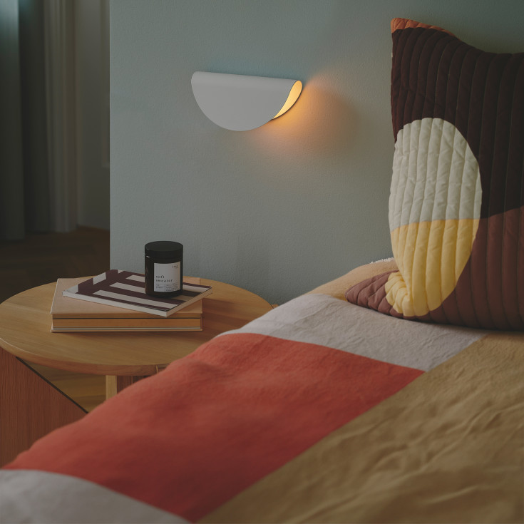 Nordlux Model 2110 væglampe, hvid