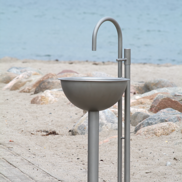 Frostline D250 sköljskål, rostfritt stål