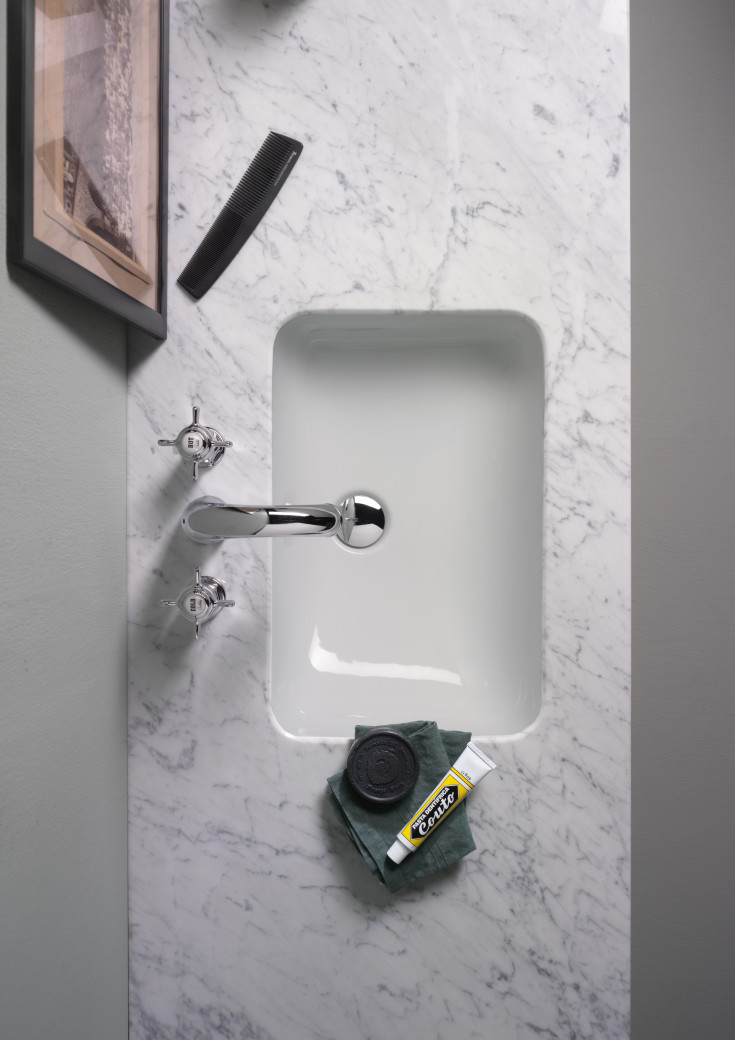 GSI Classic servant, 50x35 cm, hvit