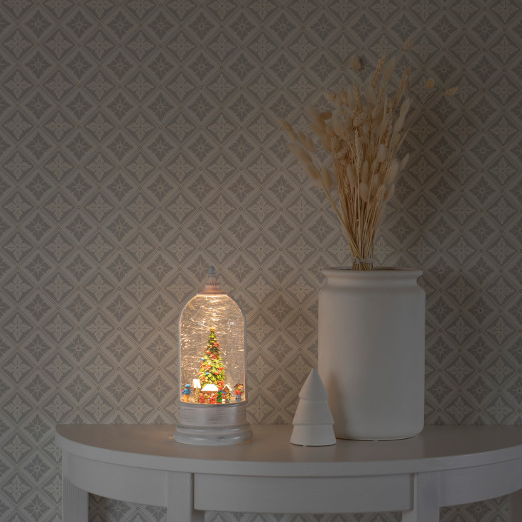 Konstsmide snøkule, julemarked