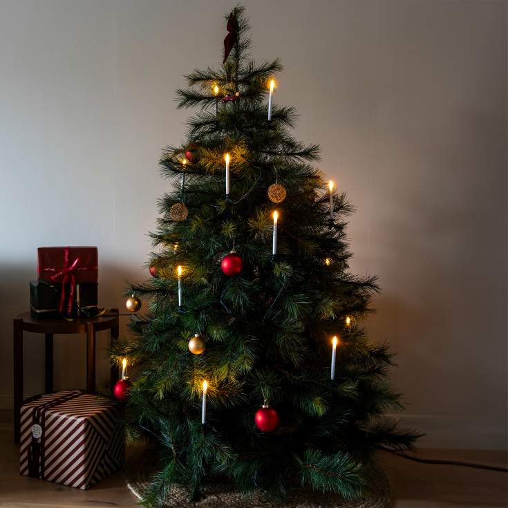 Konstsmide juletræslys, 25 stk, 16,8 meter