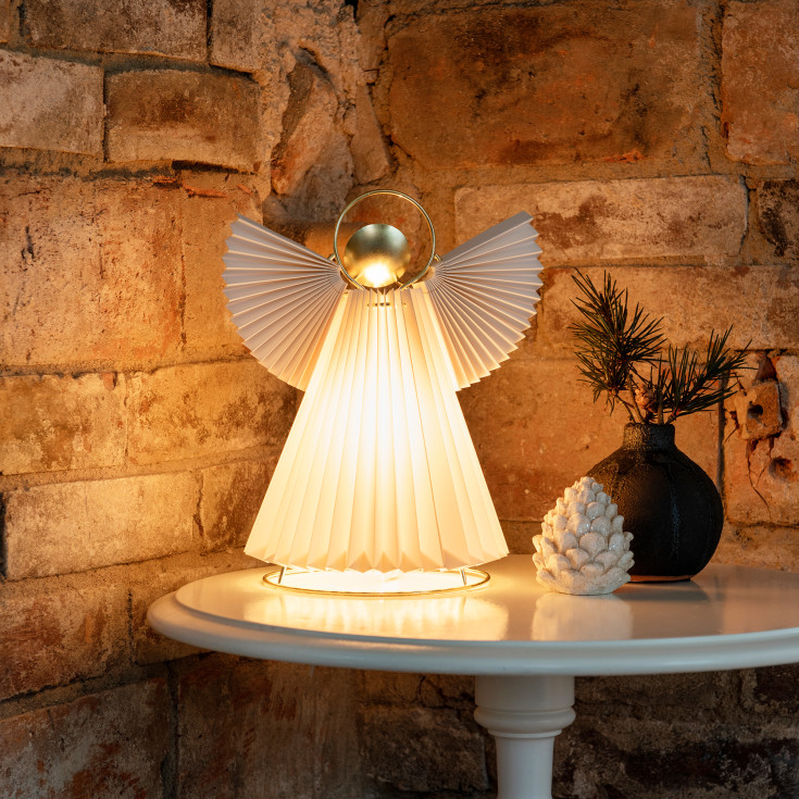 Konstsmide pappersängel, 26 cm