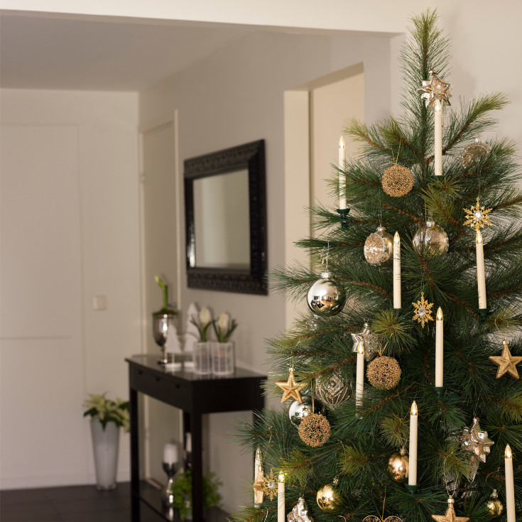 Konstsmide julgransljus, 10 st, 16 cm, startpaket