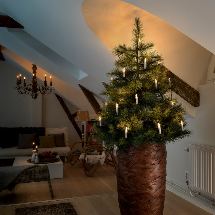 Konstsmide juletrelys, 25 stk, 9,6 meter