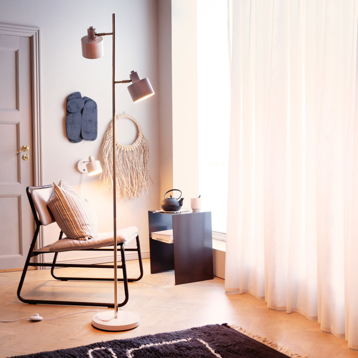 Dyberg Larsen Ocean golvlampa, beige