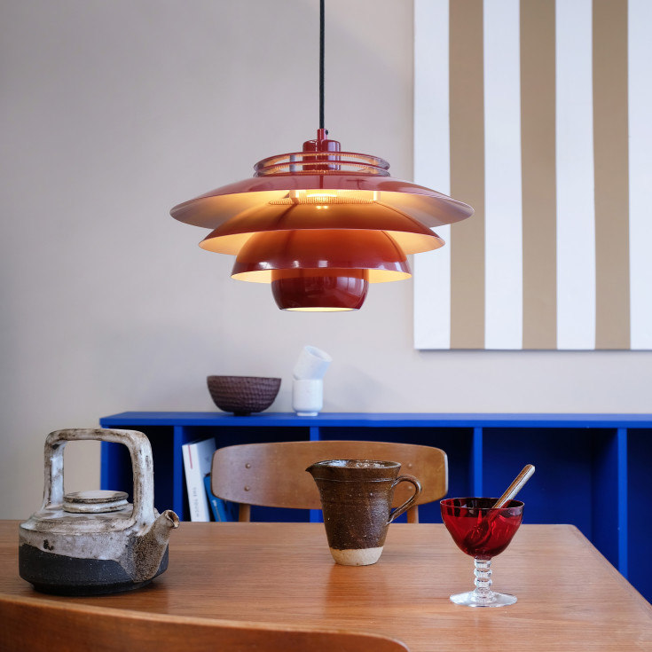 Dyberg Larsen Ejka pendel, rød