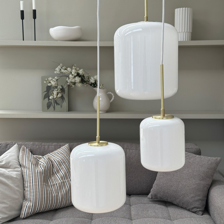 Dyberg Larsen Silvia pendellampe, Ø15 cm