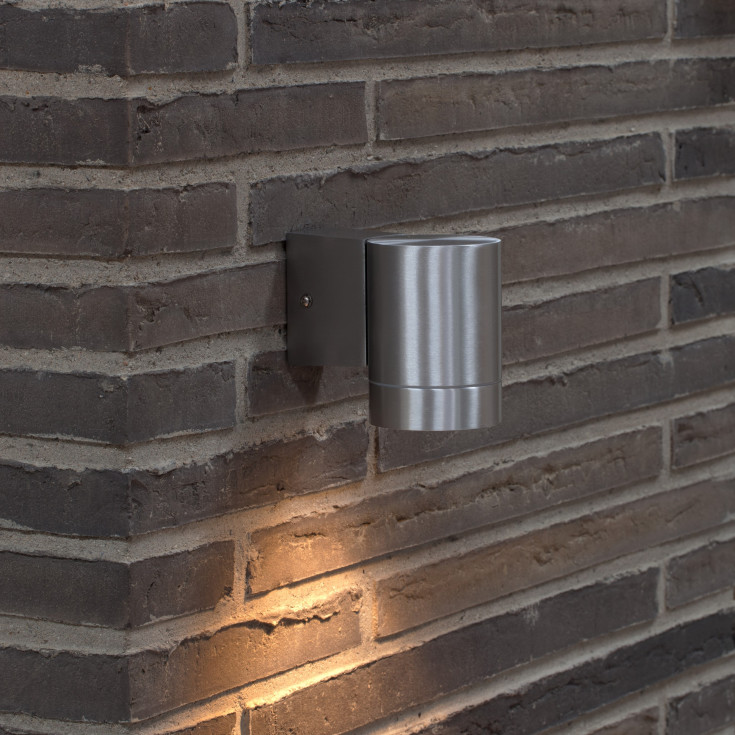 Nordlux Tin Maxi udendørs væglampe, aluminium