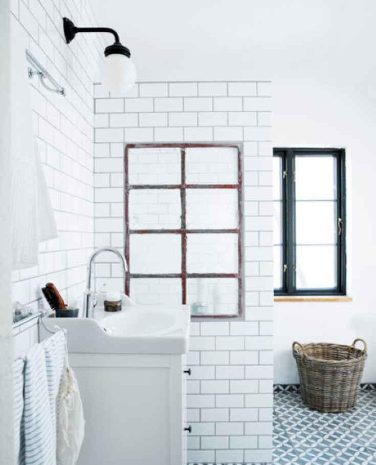 Damixa Tradition tvättställsblandare, krom