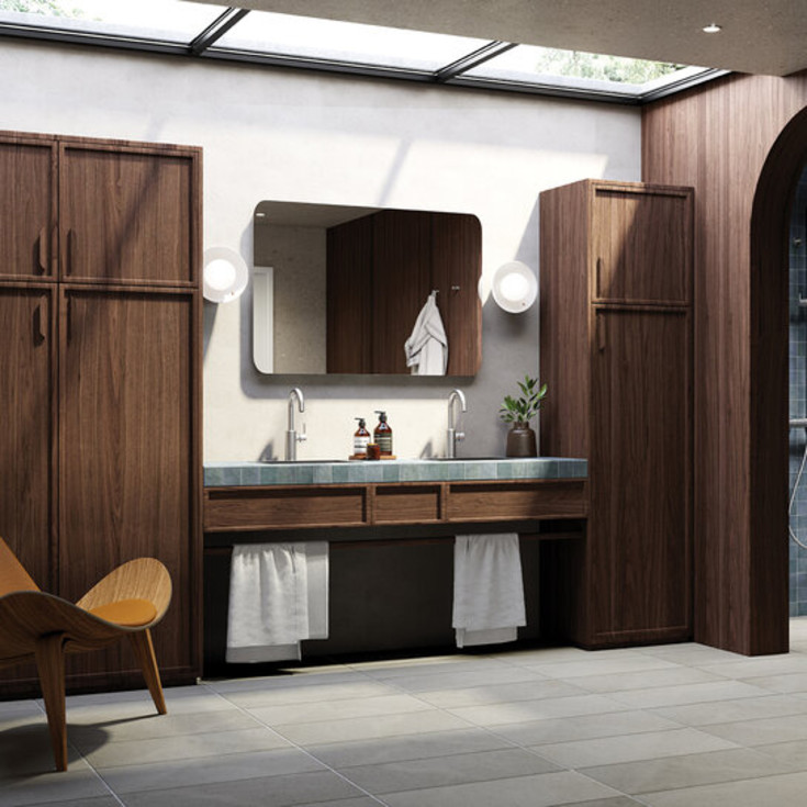 Damixa Silhouet tvättställsblandare, tenn