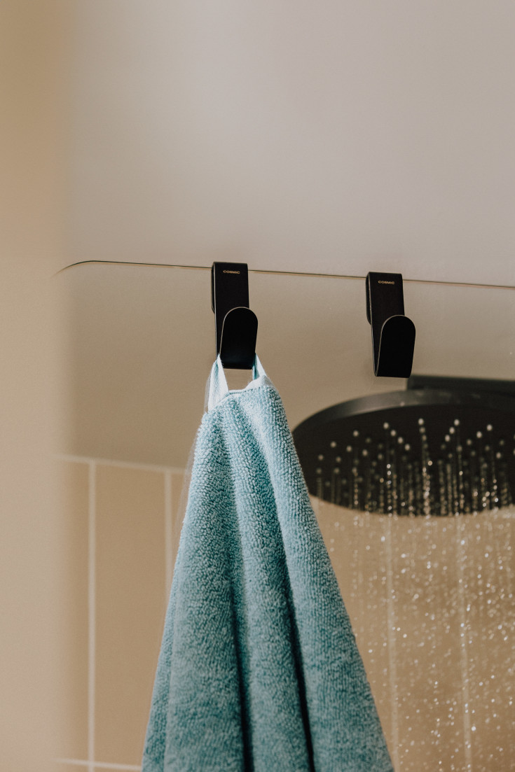 Cosmic Architect S+ håndklædekrog, 2 stk., mat sort