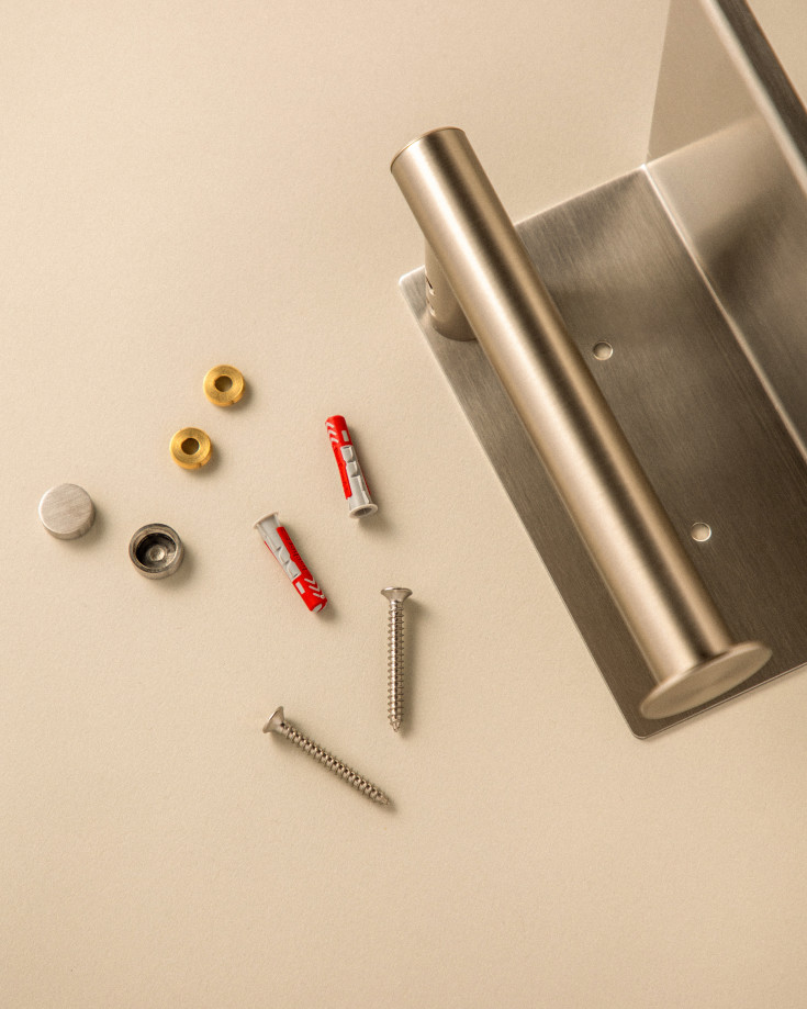 Cosmic Architect S+ dorullholder, rustfritt stål