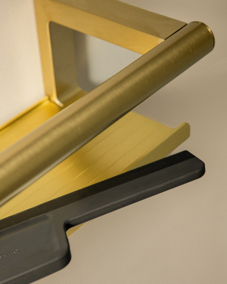 Cosmic Architect S+ dusjhylle med dusjnal, rustfritt stål