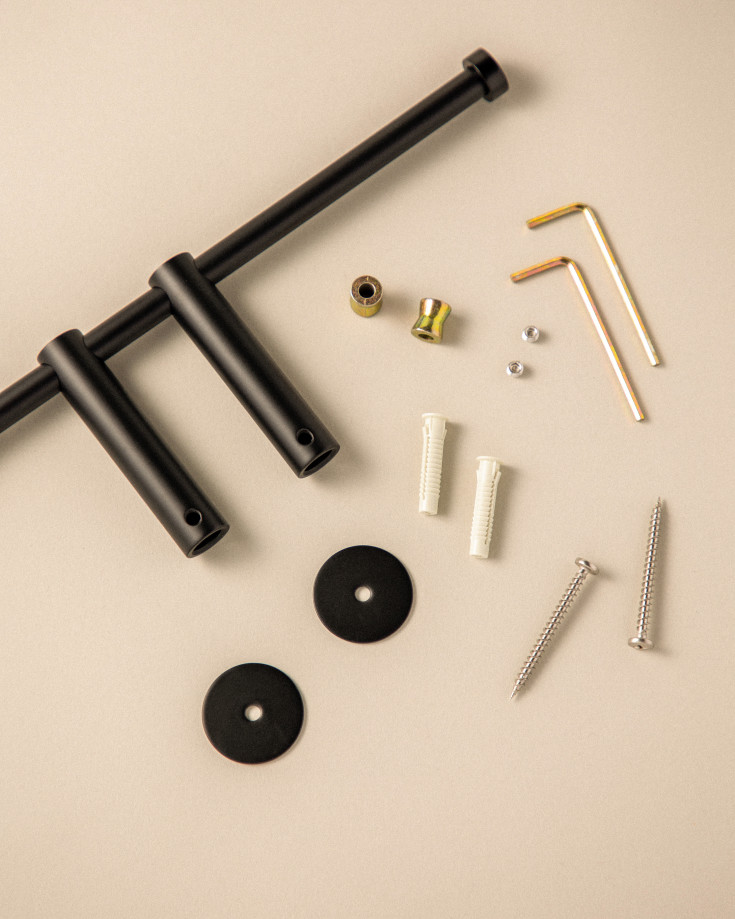 Cosmic Logic toiletrulleholder, mat sort