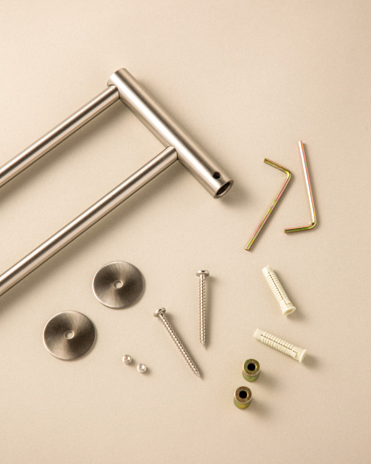 Cosmic Logic handduksstÄng, 60 cm, polerat rostfritt stÄl