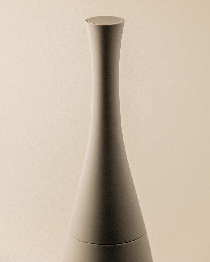 Cosmic Saku toiletbørste, grå