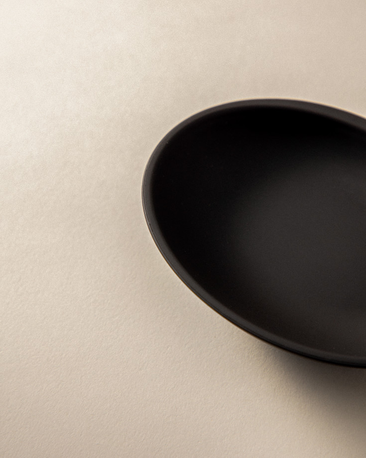 Cosmic Saku sæbeskål, sort