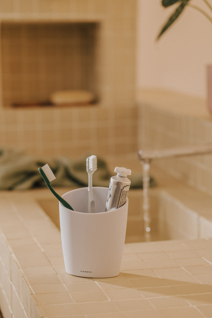 Cosmic Saku tannkrus, hvit