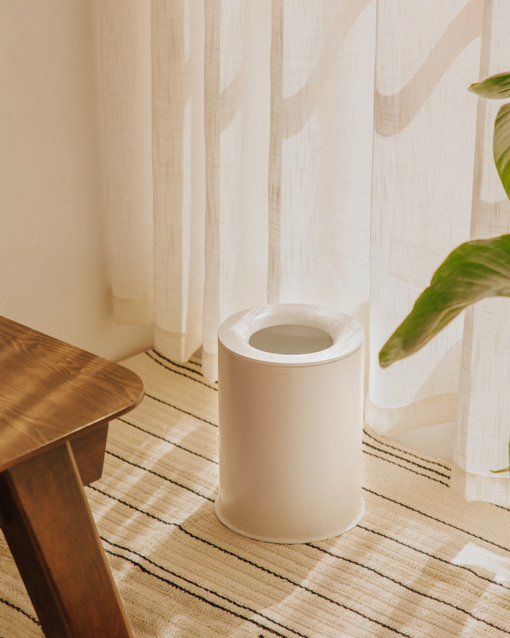 2 stk Cosmic Geyser toiletspand, 5 liter, mat hvid