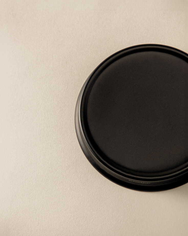 Cosmic Geyser sæbeskål, mat sort