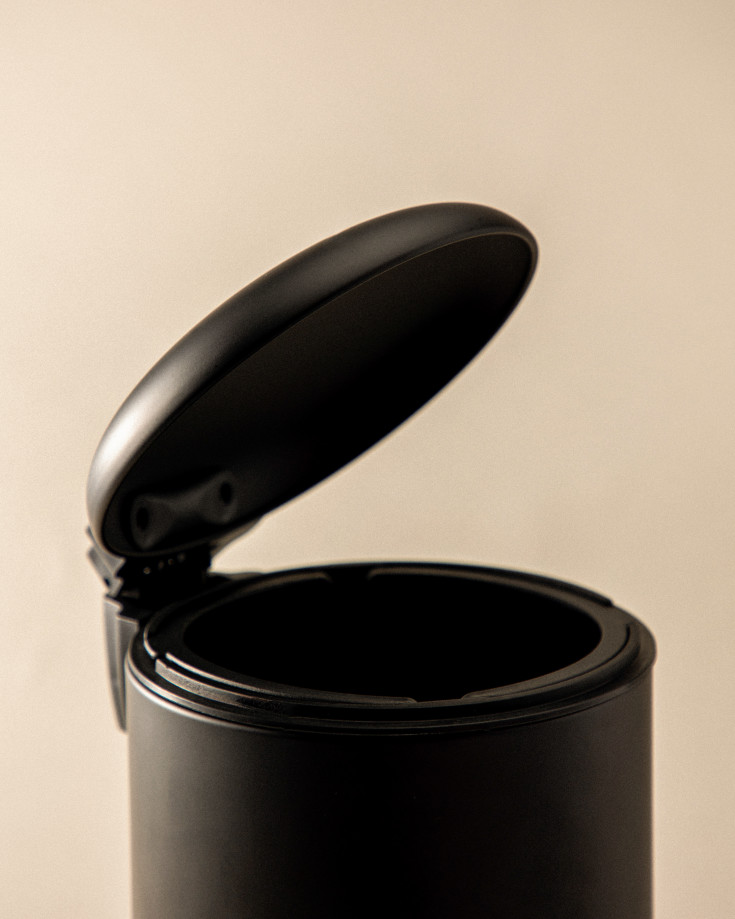 Cosmic Essentials søppelbøtte, 3,5 l, matt sort